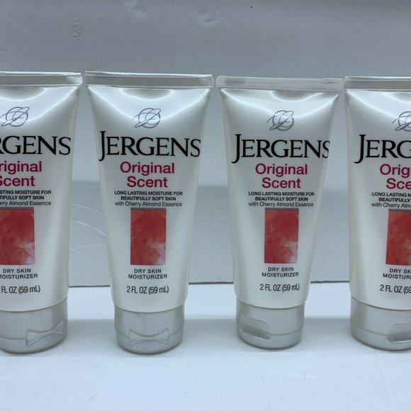 4Pack Jergens Original Scene Lotion Cherry Almond - Picture 1 of 3